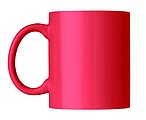 Coloured ceramic mug in box