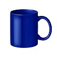 Coloured ceramic mug in box