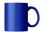 Coloured ceramic mug in box
