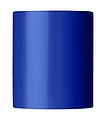 Coloured ceramic mug in box