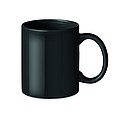 Coloured ceramic mug in box