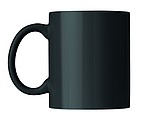 Coloured ceramic mug in box