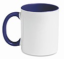 Coloured sublimation mug
