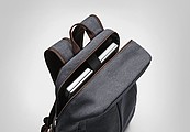 Computer backpack in canvas