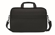 Computer bag in washed canvas