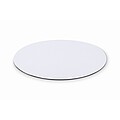 Computer mouse mat, white