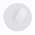 Computer mouse mat, white