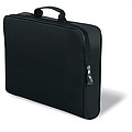 Conference bag with zipper, black