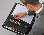 Conference folder A4, black