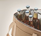 Cooler bag canvas 320 gr/m2