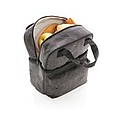 Cooler bag with 2 insulated compartments, anthracite