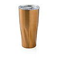 Copper vacuum insulated tumbler, gold