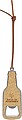 Corck bottle opener, brown
