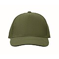 Corduroy 5 panel baseball cap, army green