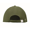 Corduroy 5 panel baseball cap, army green