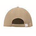 Corduroy 5 panel baseball cap, beige