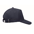 Corduroy 5 panel baseball cap, blue