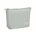 Corduroy cosmetic bag, baby blue