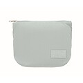 Corduroy cosmetic bag, baby blue