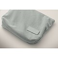 Corduroy cosmetic bag, baby blue
