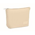 Corduroy cosmetic bag, beige