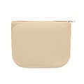 Corduroy cosmetic bag, beige