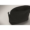 Corduroy cosmetic bag, black