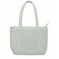 Corduroy large shopping bag, baby blue