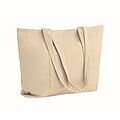 Corduroy large shopping bag, beige