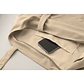 Corduroy large shopping bag, beige