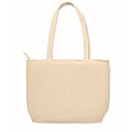 Corduroy large shopping bag, beige