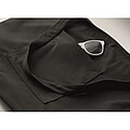 Corduroy large shopping bag, black
