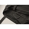 Corduroy large shopping bag, black