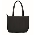 Corduroy large shopping bag, black