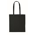 Corduroy shopping bag, black