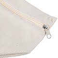 Corduroy zippered cosmetic pouch Tia, beige