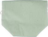 Corduroy zippered cosmetic pouch Tia, pastel green
