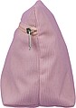 Corduroy zippered cosmetic pouch Tia, pastel pink