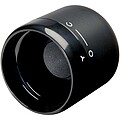 Core wine stopper, solid black