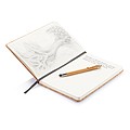 Cork A5 notebook with bamboo pen including stylus