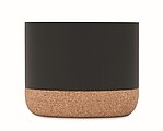 Cork and aluminium speaker