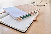 Cork and cotton notebook Trevor