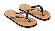Cork beach slippers L