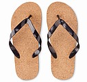 Cork beach slippers L