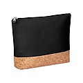 Cork & cotton cosmetic bag