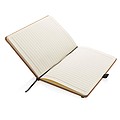 Cork hardcover notebook A5, brown