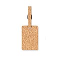 Cork luggage tag