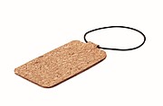 Cork luggage tag