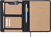 Cork portfolio A5 Franklin, brown