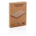 Cork secure RFID passport cover
